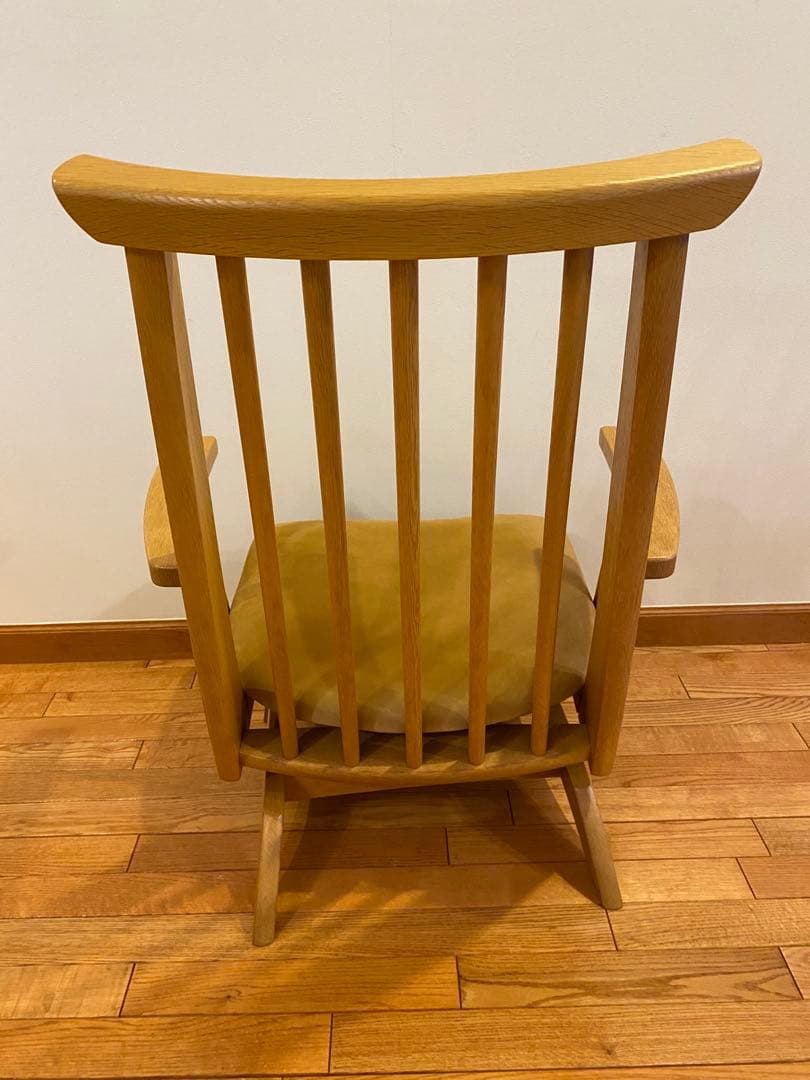 柏木工 回転式チェア 回転椅子 リビングチェア ダイニングチェア 木製