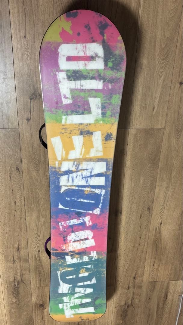 スノーボード板ビンディングセット