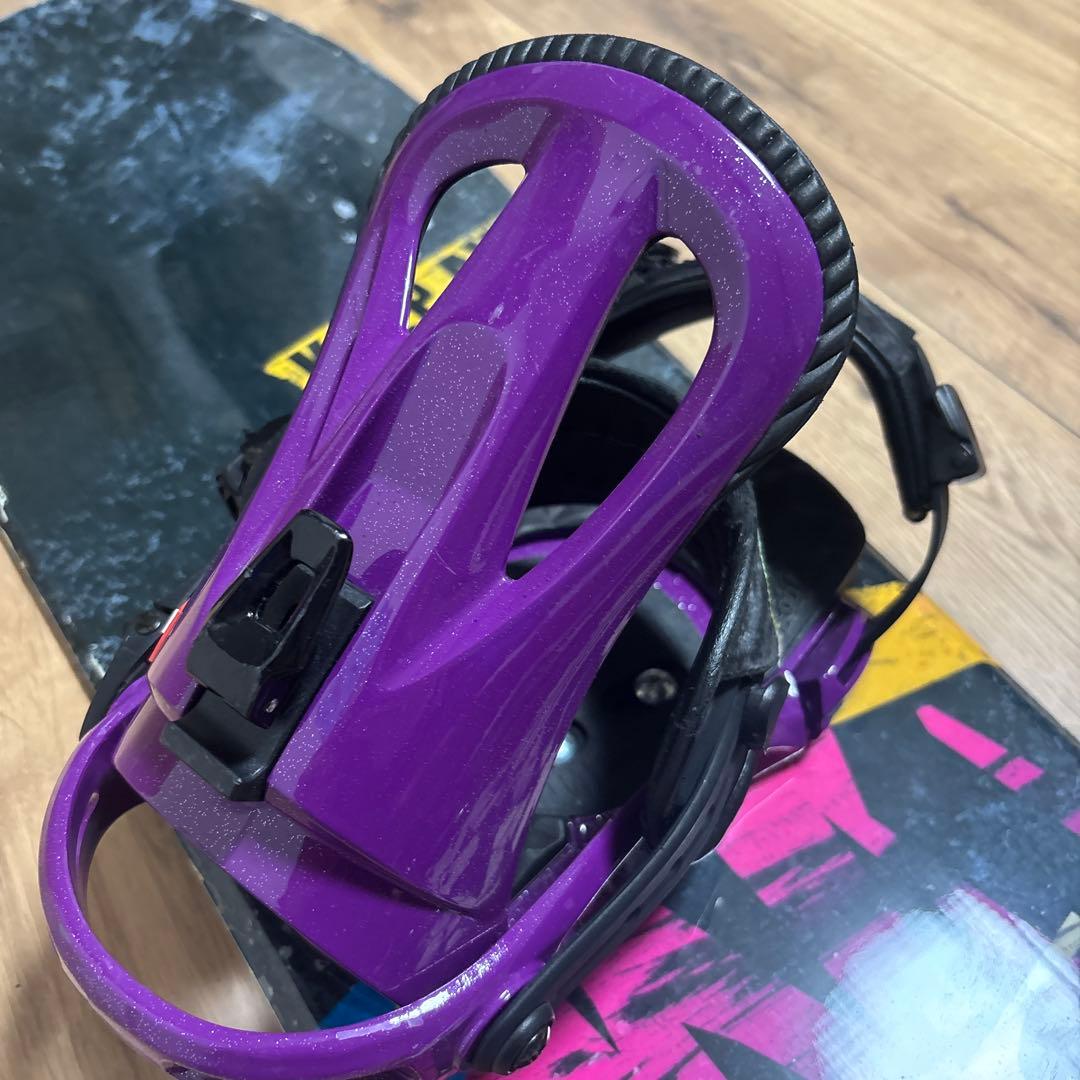 スノーボード板ビンディングセット