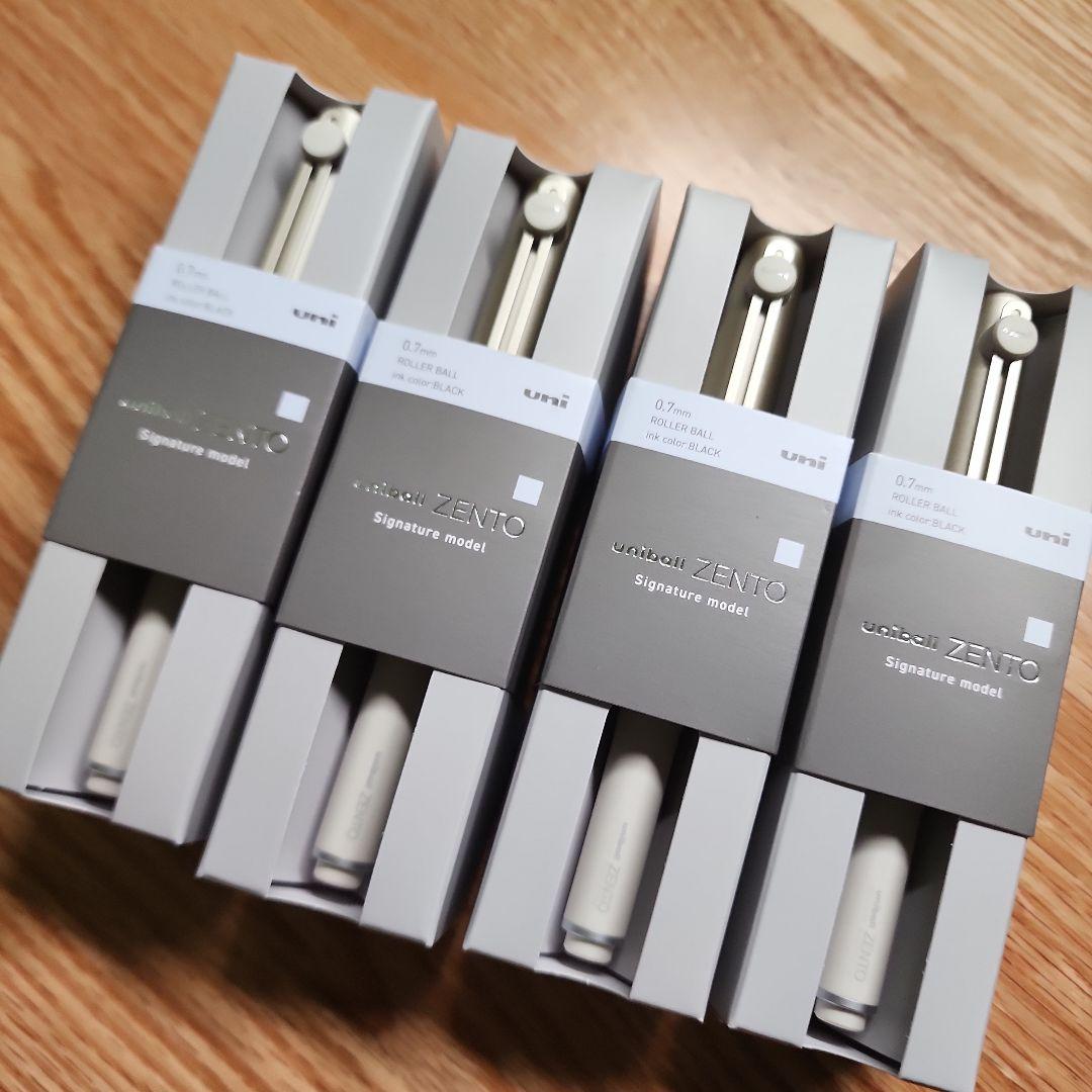 【新色】uniball ZENTO ユニボールゼント シグニチャーモデル　4本