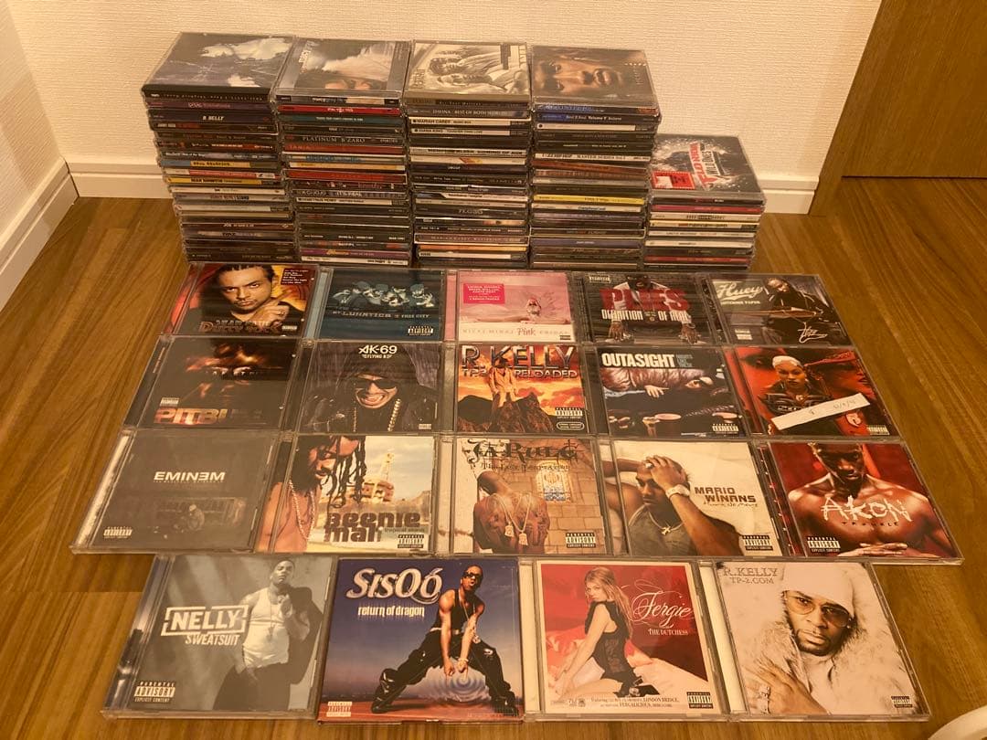 洋楽CD 約100枚　HIPHOP R&B 中心　DJ音源にも