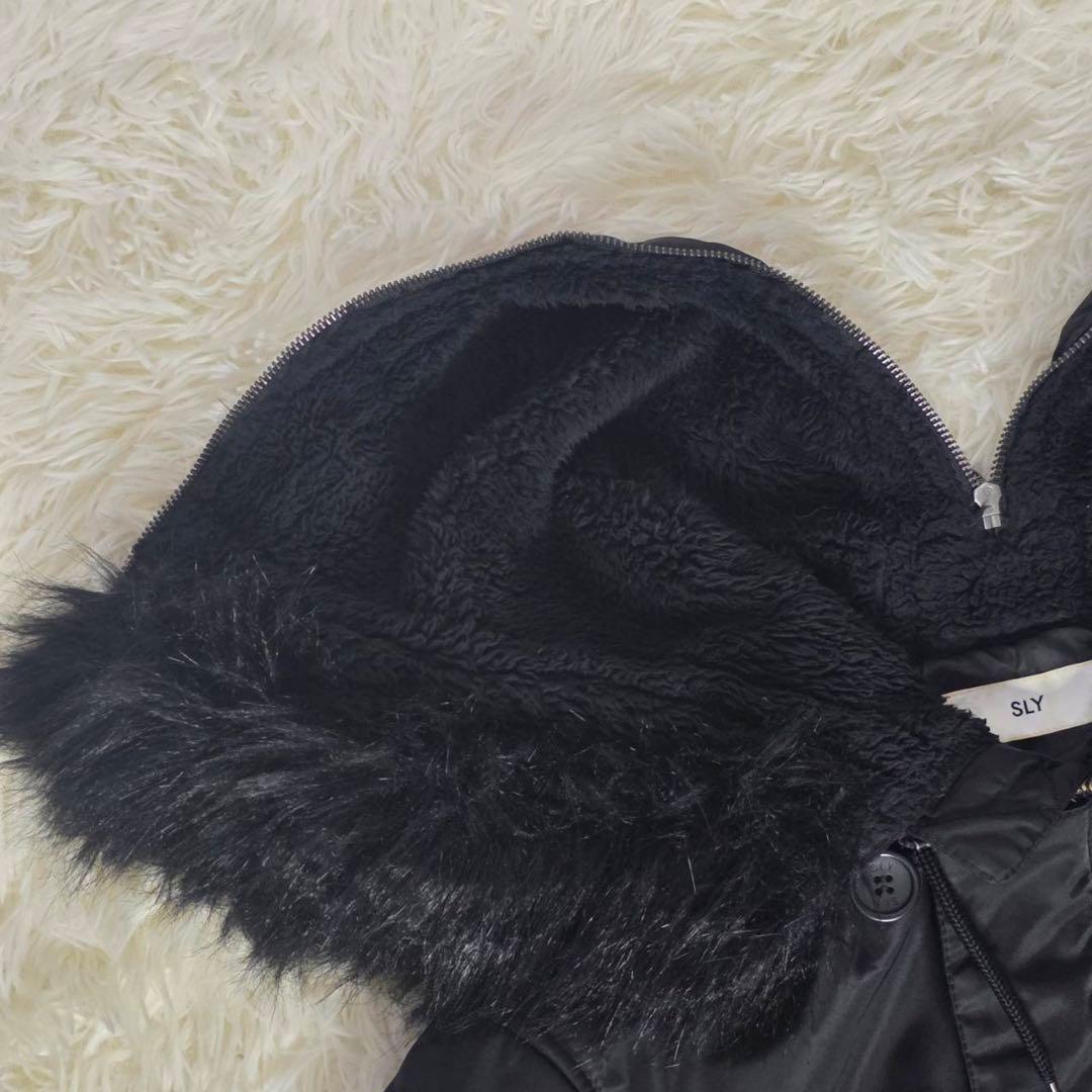 SLY Y2K ファー N-2B フライトジャケット 4way