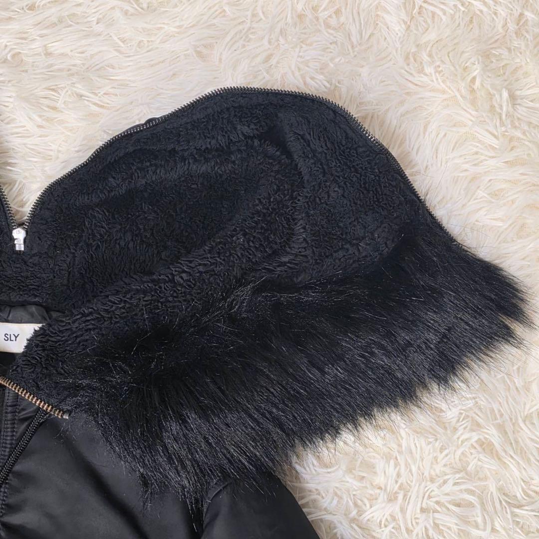 SLY Y2K ファー N-2B フライトジャケット 4way