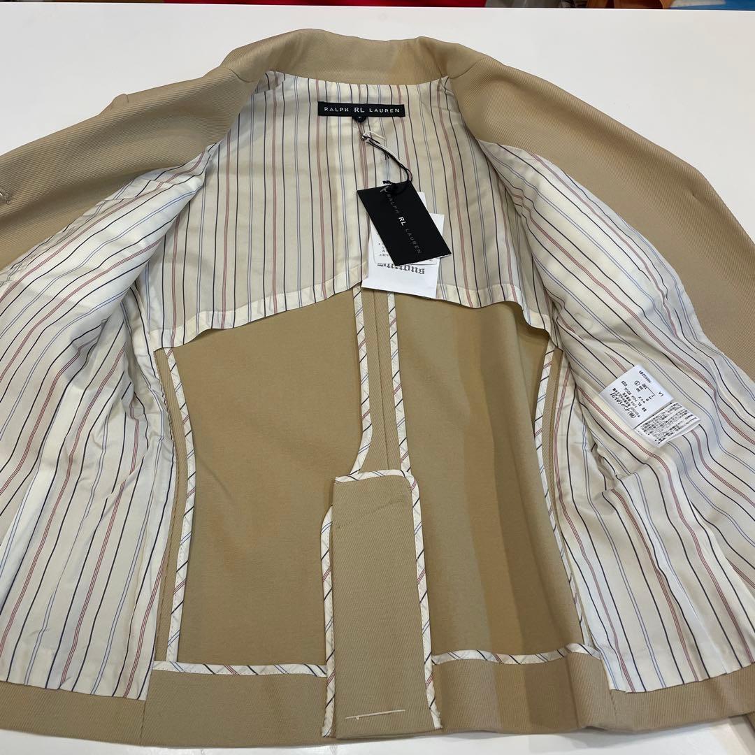 ❤️新品Ralph RL Lauren ベージュ パンツスーツ上下 サイズ7