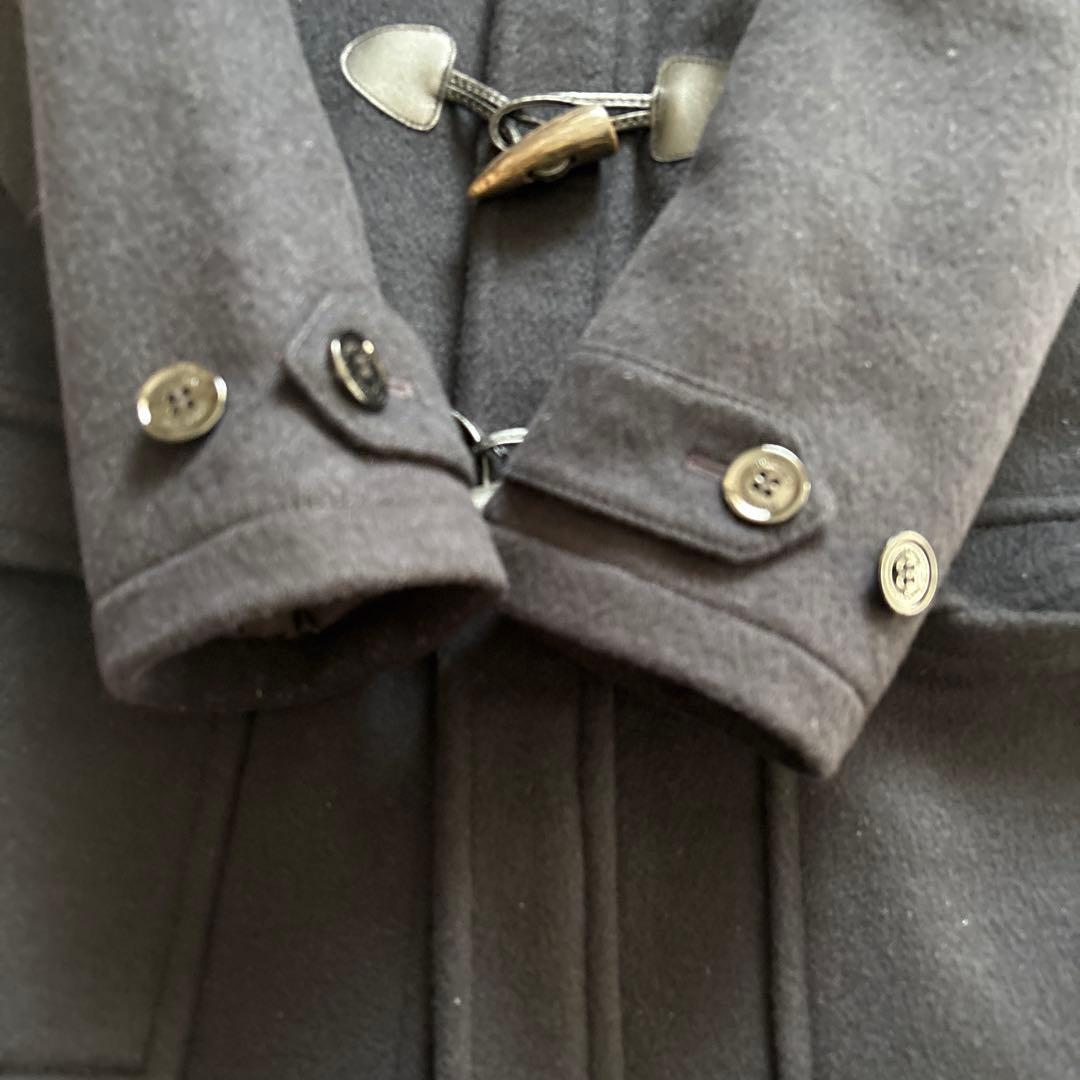 極美品✨近年タグ✨バーバリー ダッフルコート メガチェック ネイビー 152