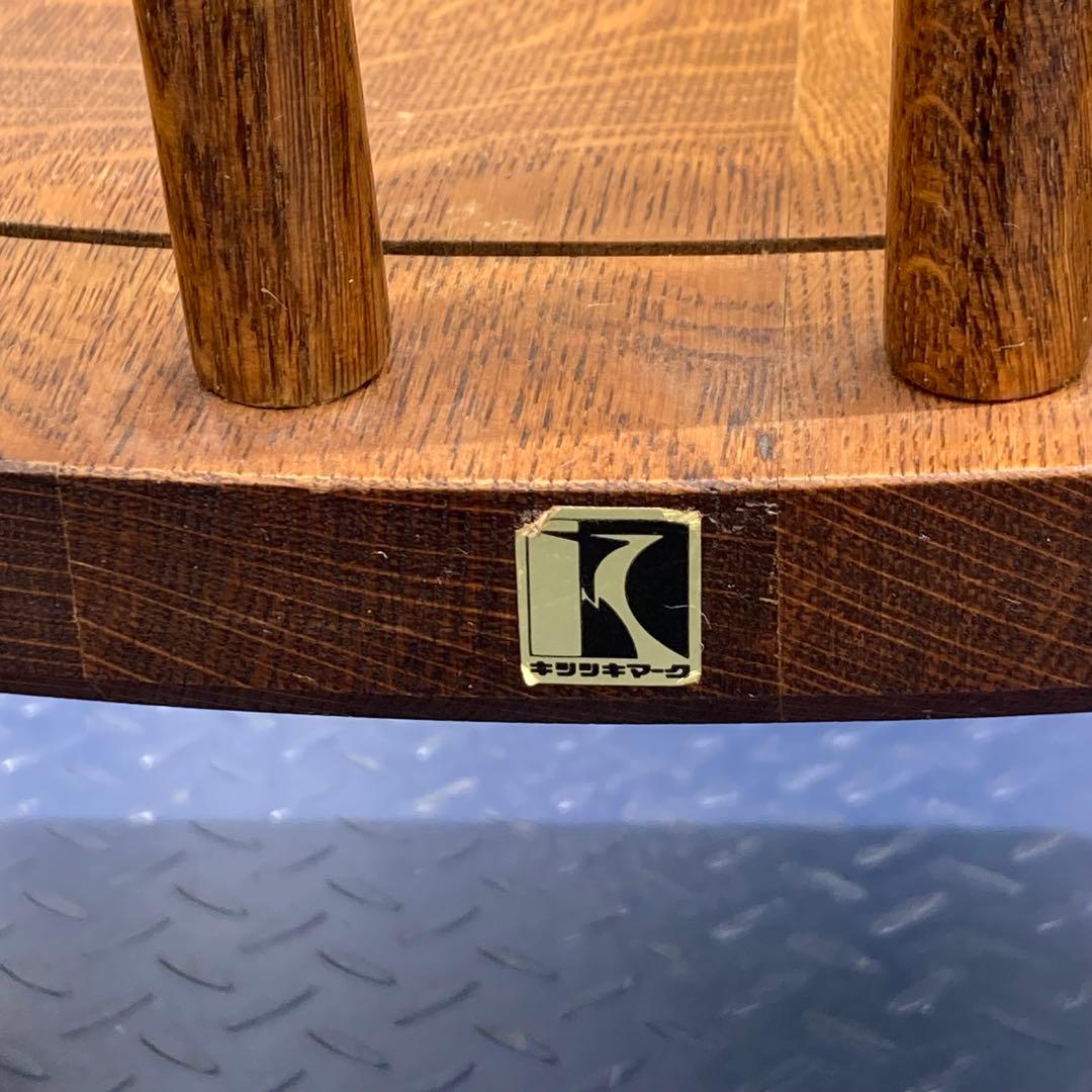 vintage キツツキ 木製ロッキングチェア ブラウン