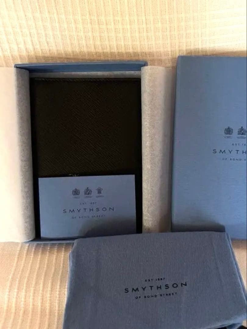 【専用・新品】スマイソン高級レザーパスポートケース