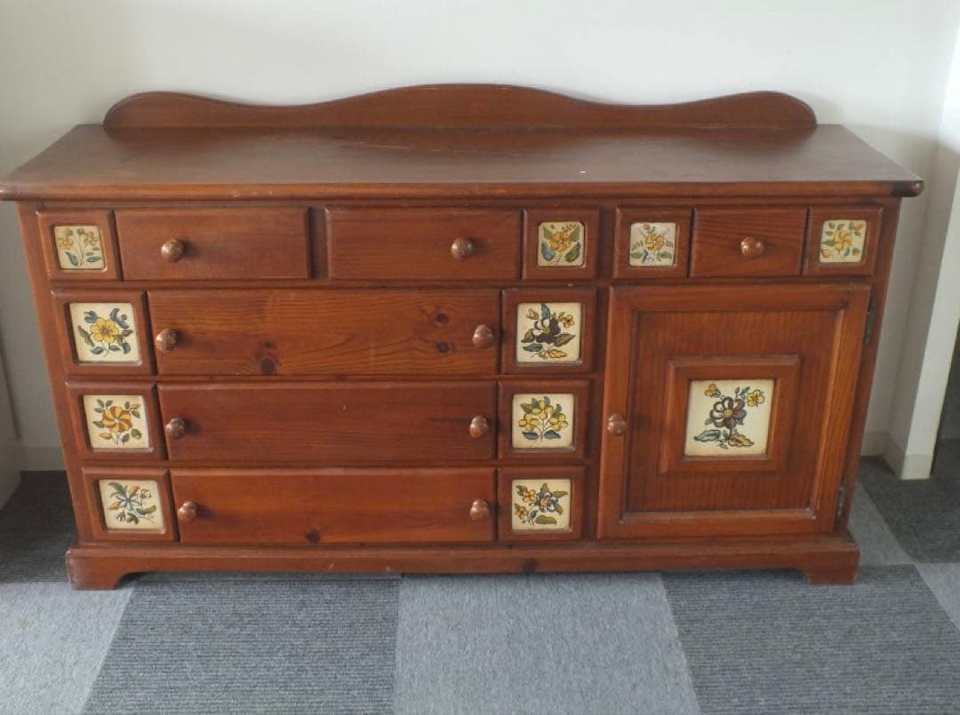 【まこことさま専用ページ】スペイン製　バレンシア家具　アンティーク　タイル