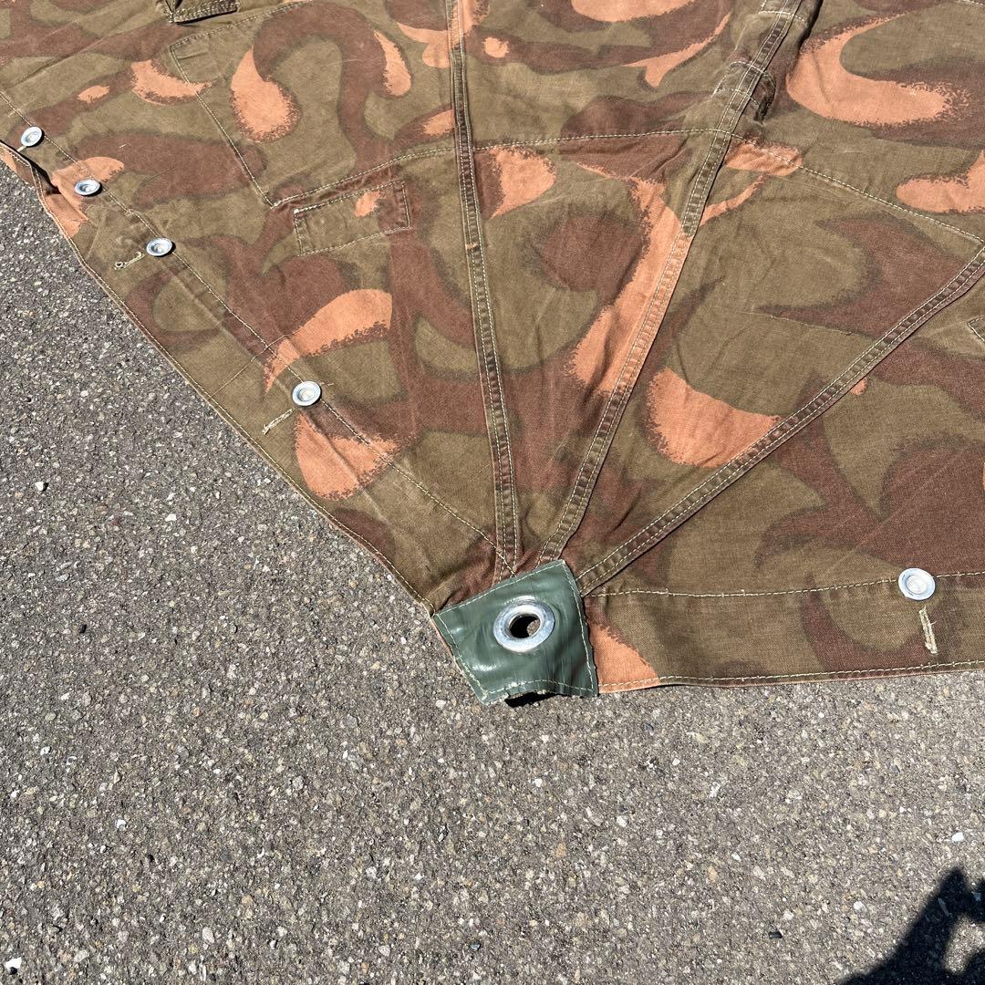 希少、入手困難！ハンガリー軍幕　ポンチョテント　単品