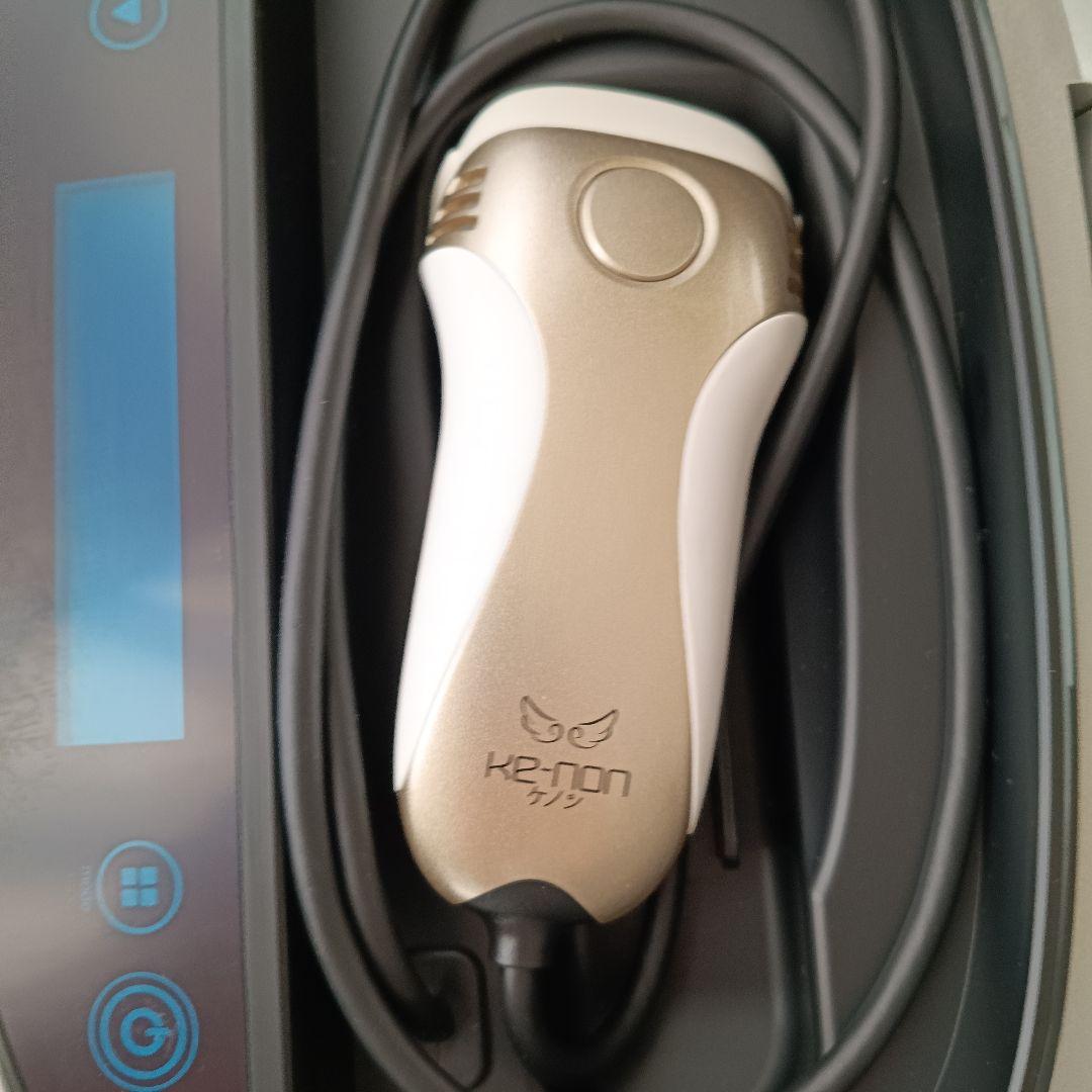【動作確認済・消毒済】ケノン Ver.8.5 家庭用脱毛器 シャンパンゴールド