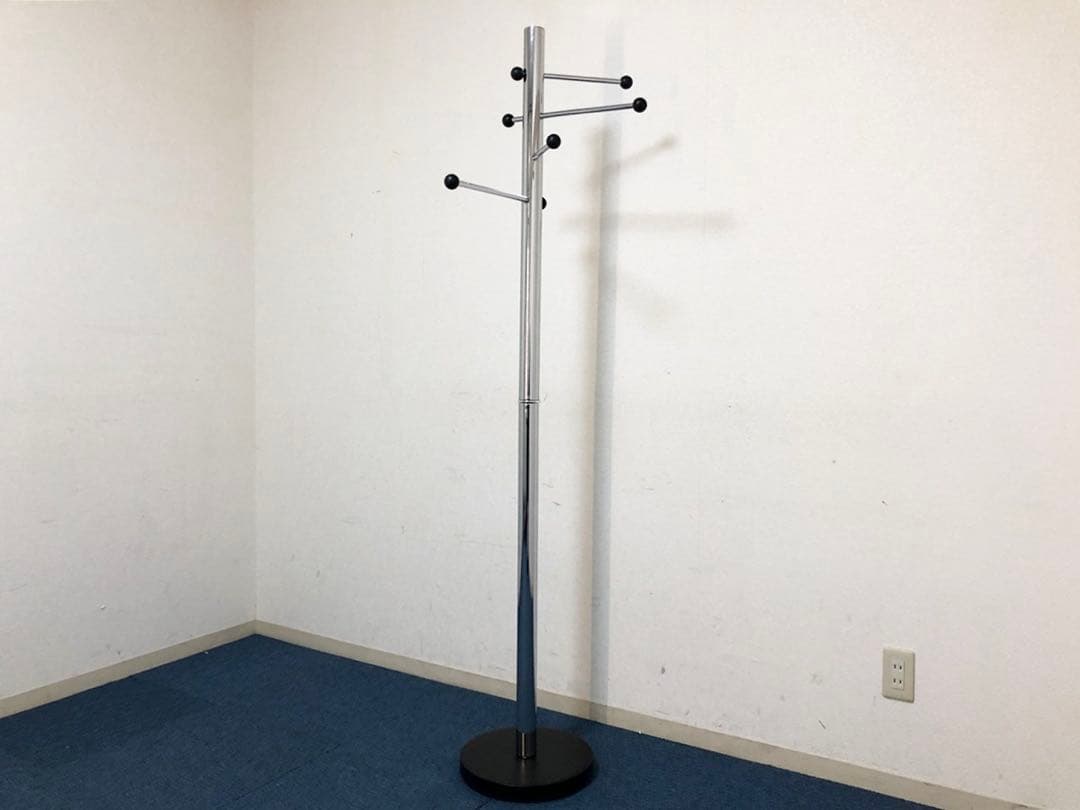 KOEKI ポールスタンド PS-11弘益 メッキ仕様ハンガーラック服釣り完成品