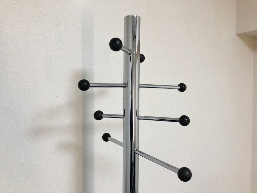 KOEKI ポールスタンド PS-11弘益 メッキ仕様ハンガーラック服釣り完成品