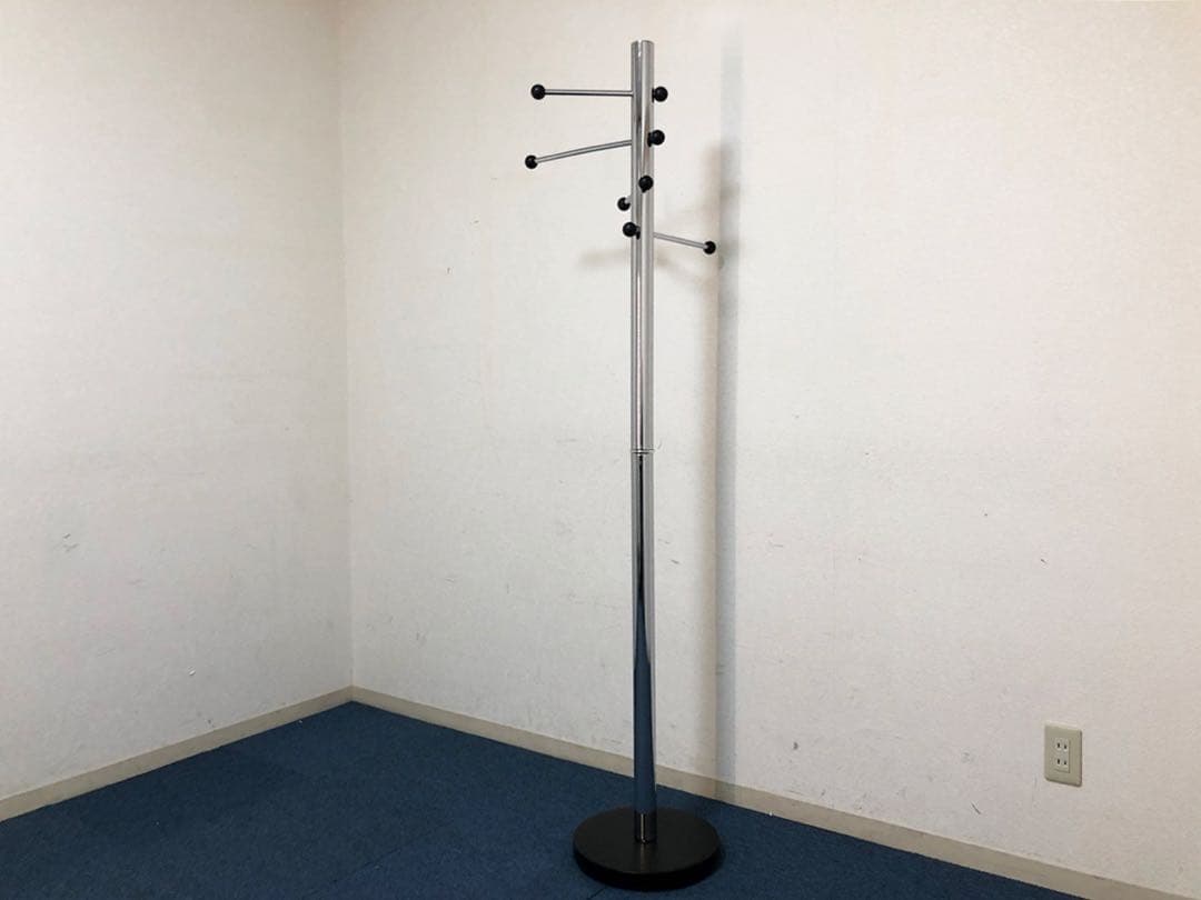 KOEKI ポールスタンド PS-11弘益 メッキ仕様ハンガーラック服釣り完成品