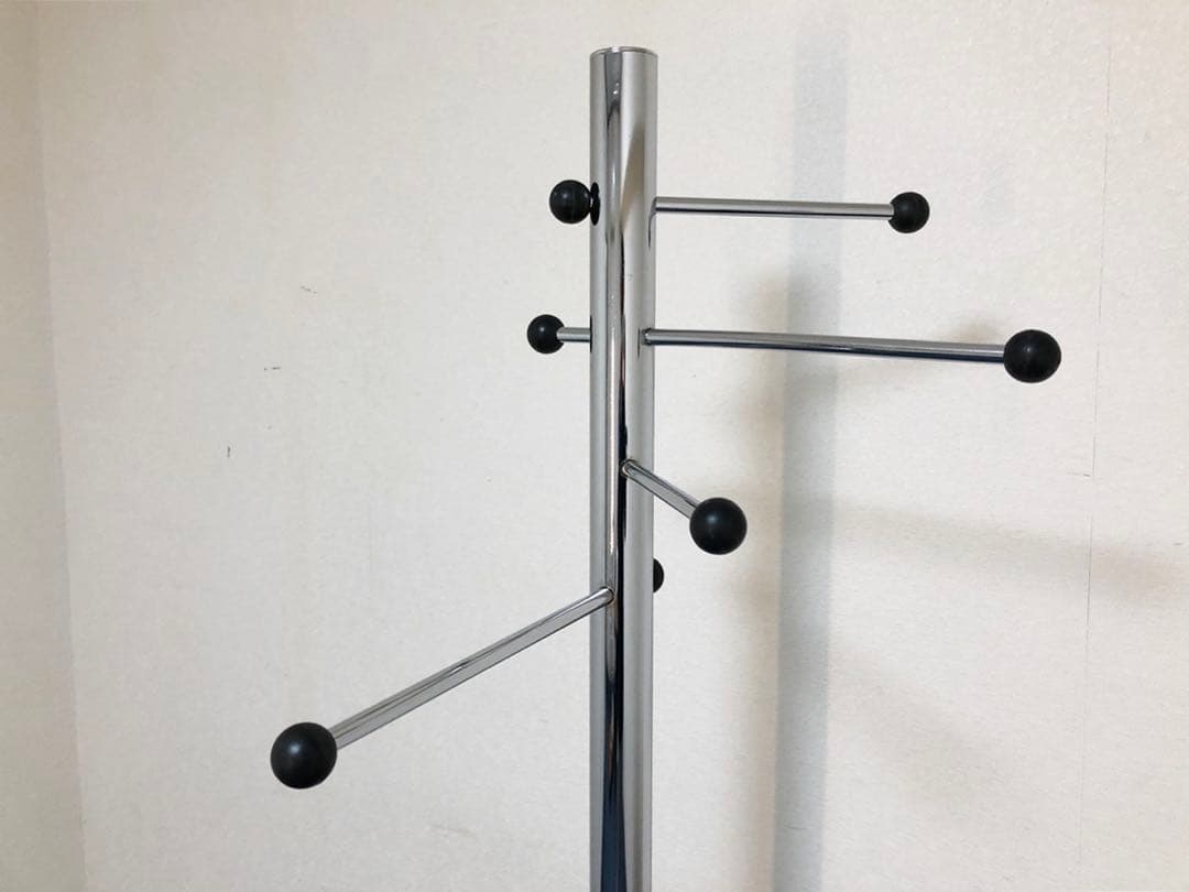 KOEKI ポールスタンド PS-11弘益 メッキ仕様ハンガーラック服釣り完成品