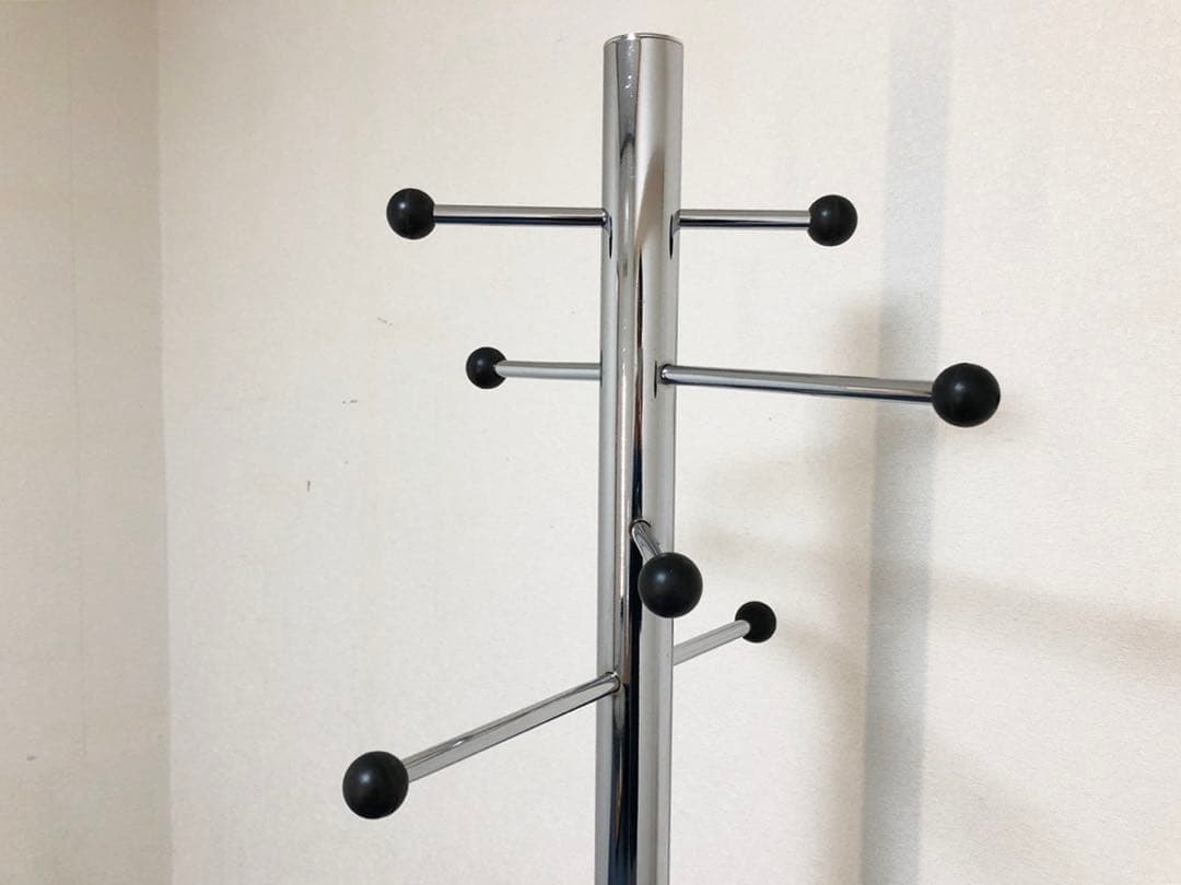 KOEKI ポールスタンド PS-11弘益 メッキ仕様ハンガーラック服釣り完成品