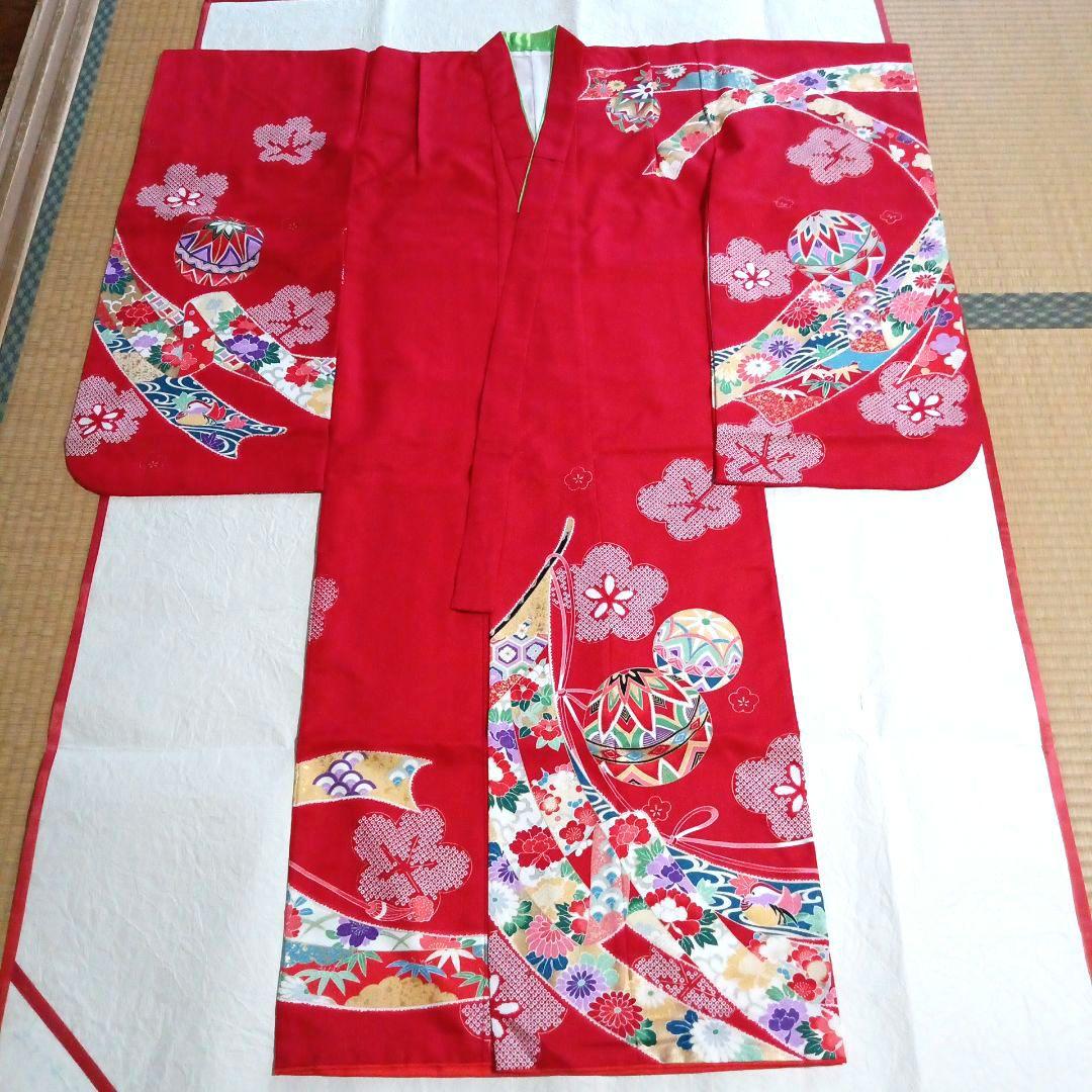 七五三　七歳　着物・結び帯・フルセット(17)