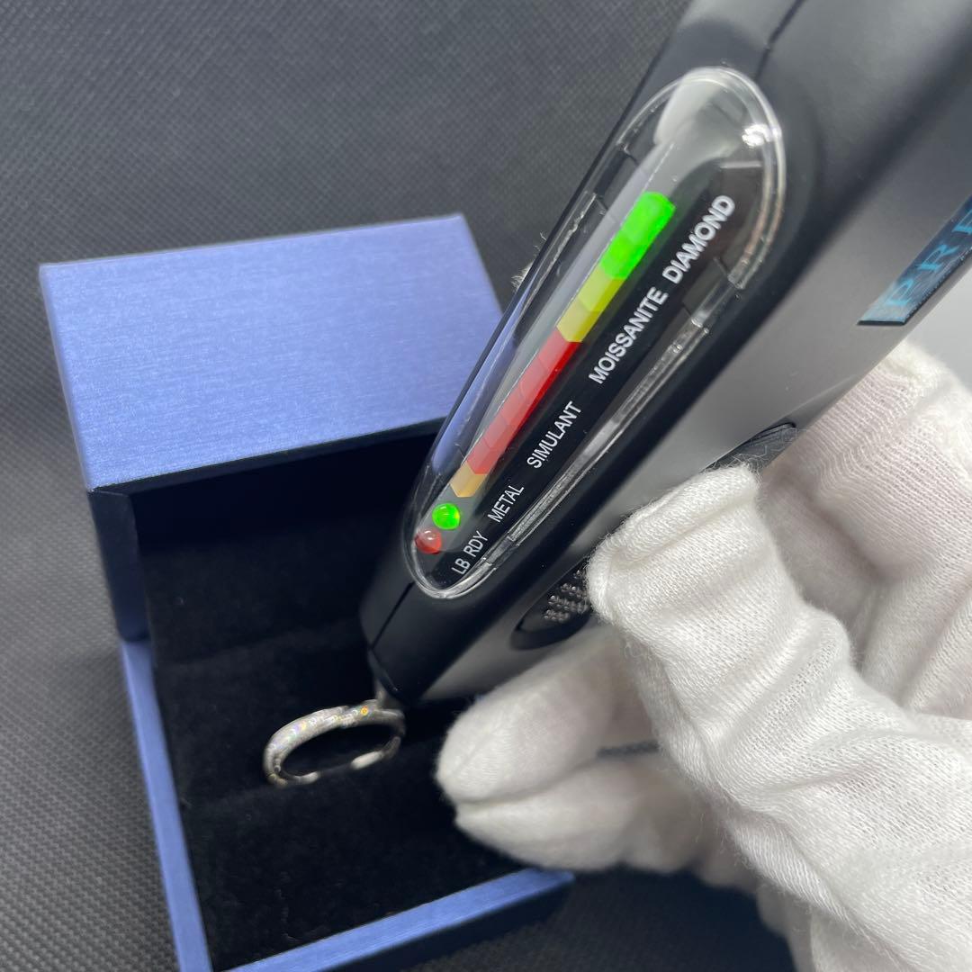 【18号】モアサナイト ツイスト フルエタニティ リング　シルバー