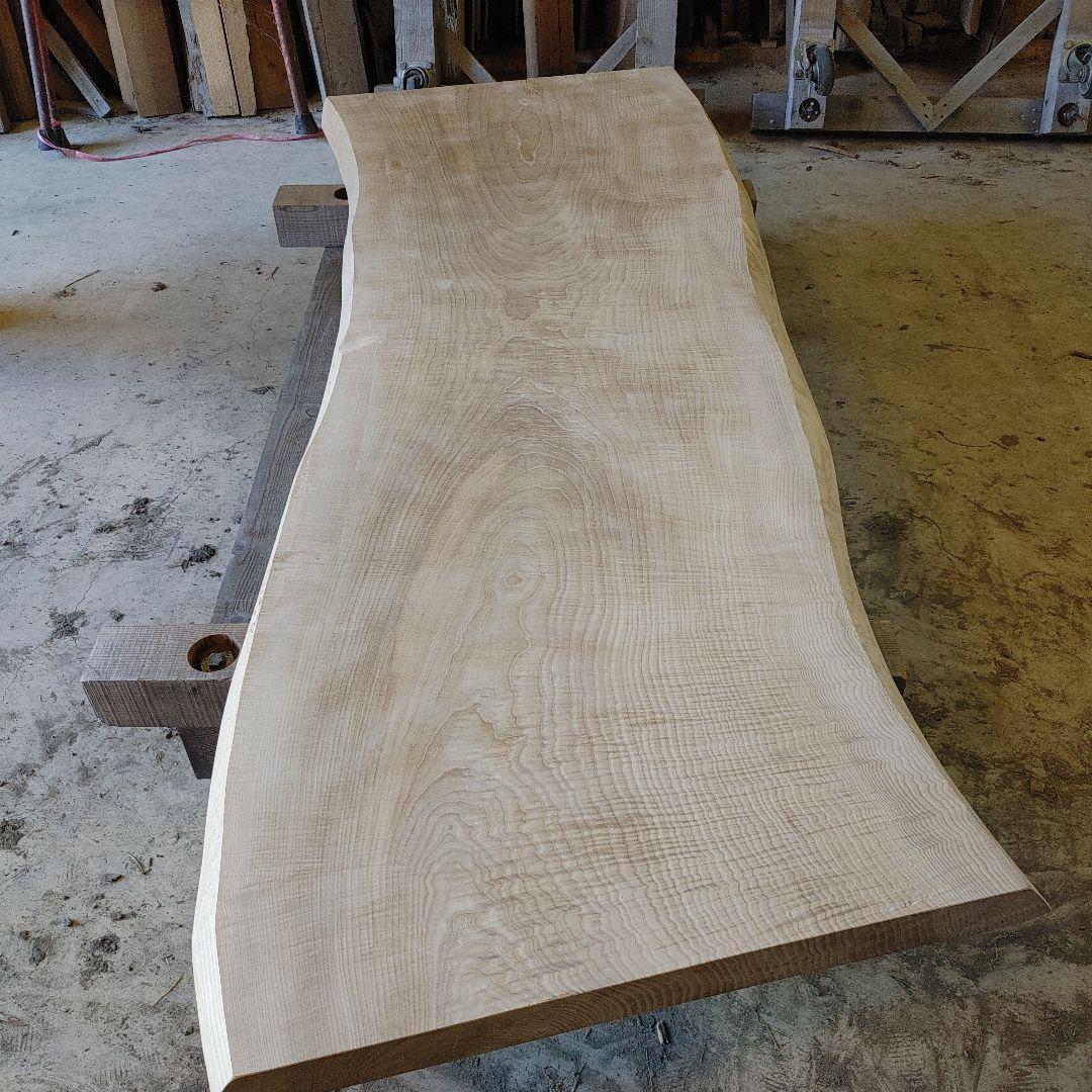 送料込み　一枚板　クリ　栗　無垢材　天板　テーブル　カウンター DIY　番号59