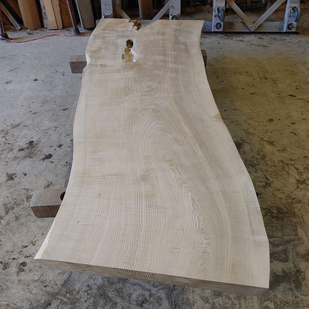 送料込み　一枚板　クリ　栗　無垢材　天板　テーブル　カウンター DIY　番号59