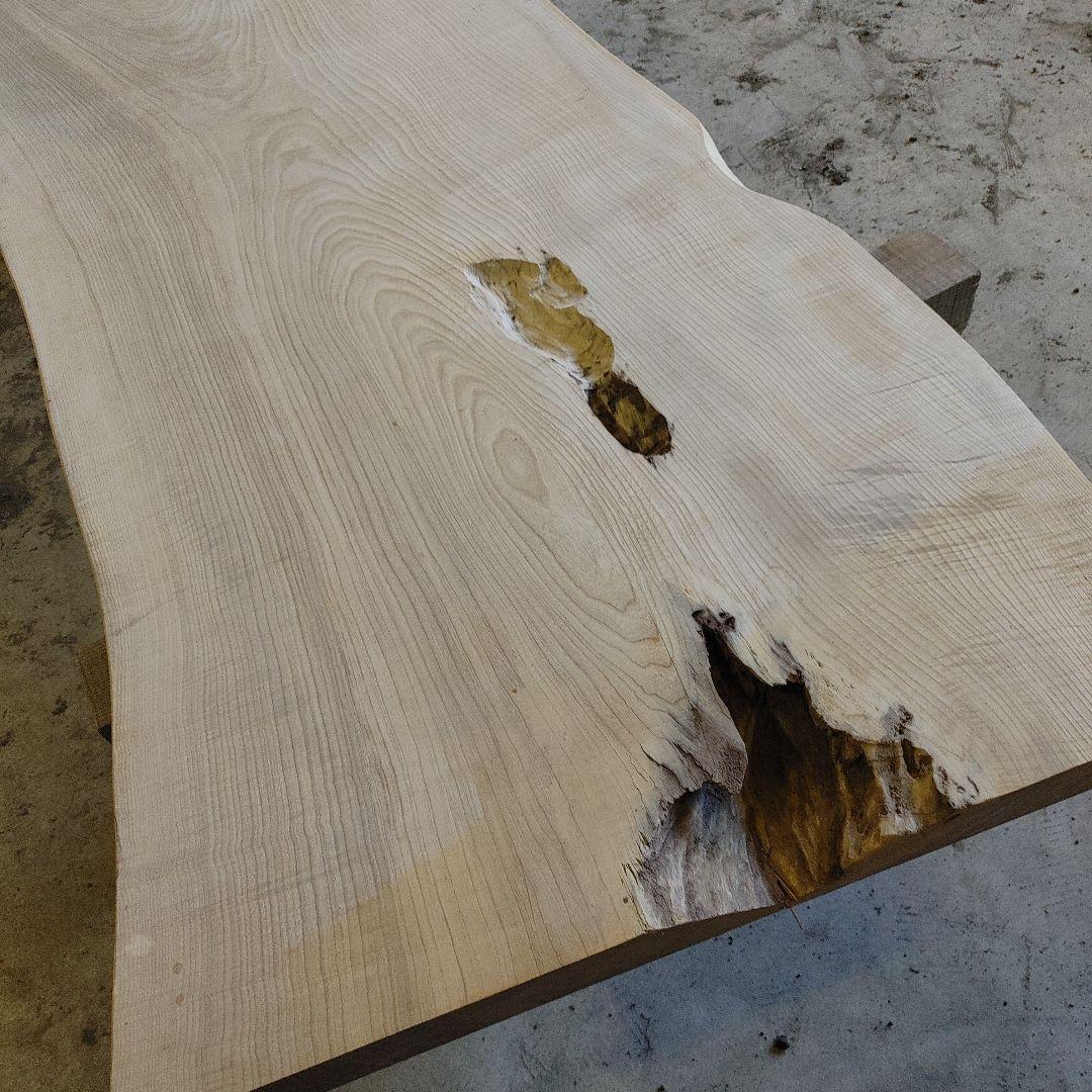 送料込み　一枚板　クリ　栗　無垢材　天板　テーブル　カウンター DIY　番号59