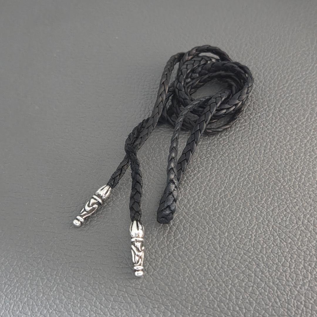 CHROME HEARTS クロムハーツ スクロールチップ レザーブレード