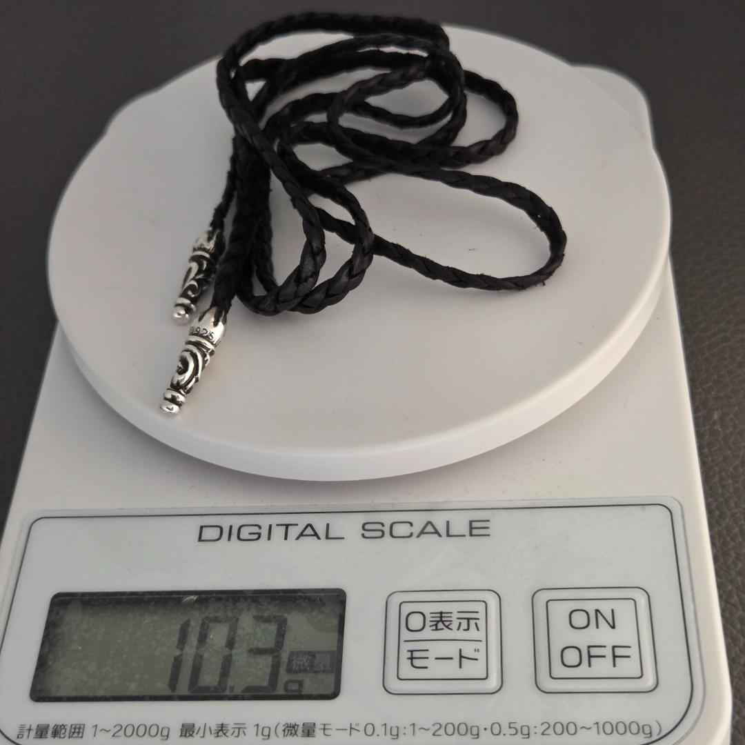 CHROME HEARTS クロムハーツ スクロールチップ レザーブレード