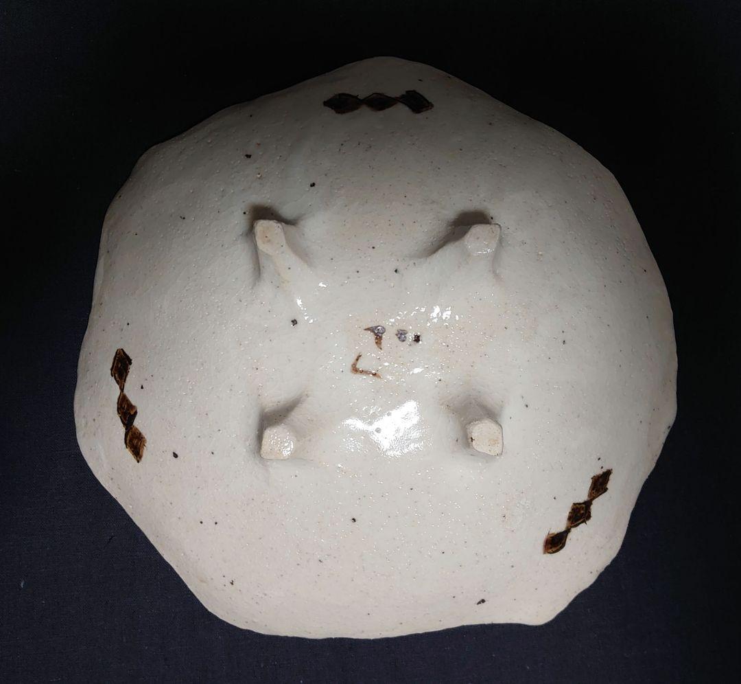 黒岩卓実 赤絵 足付き 皿 プレート