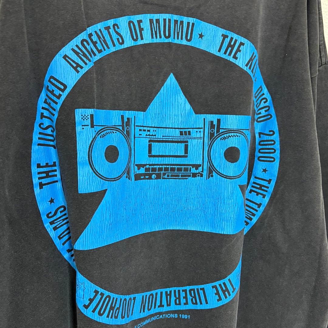 新品 セントマイケル KLF ブラック ロングスリーブTシャツ Lサイズ