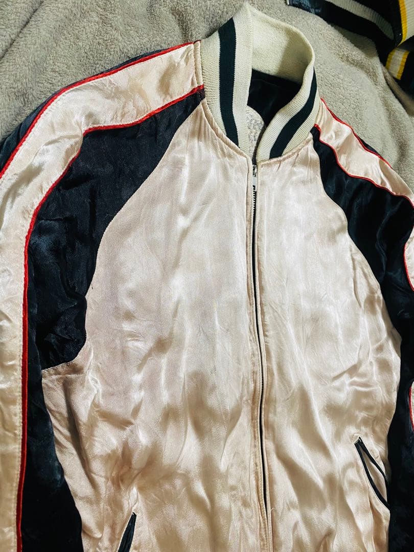 Back Street Crawler 日本　限定　スカジャン スカル　別珍