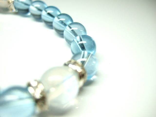 龍眼天珠/ブルートパーズ