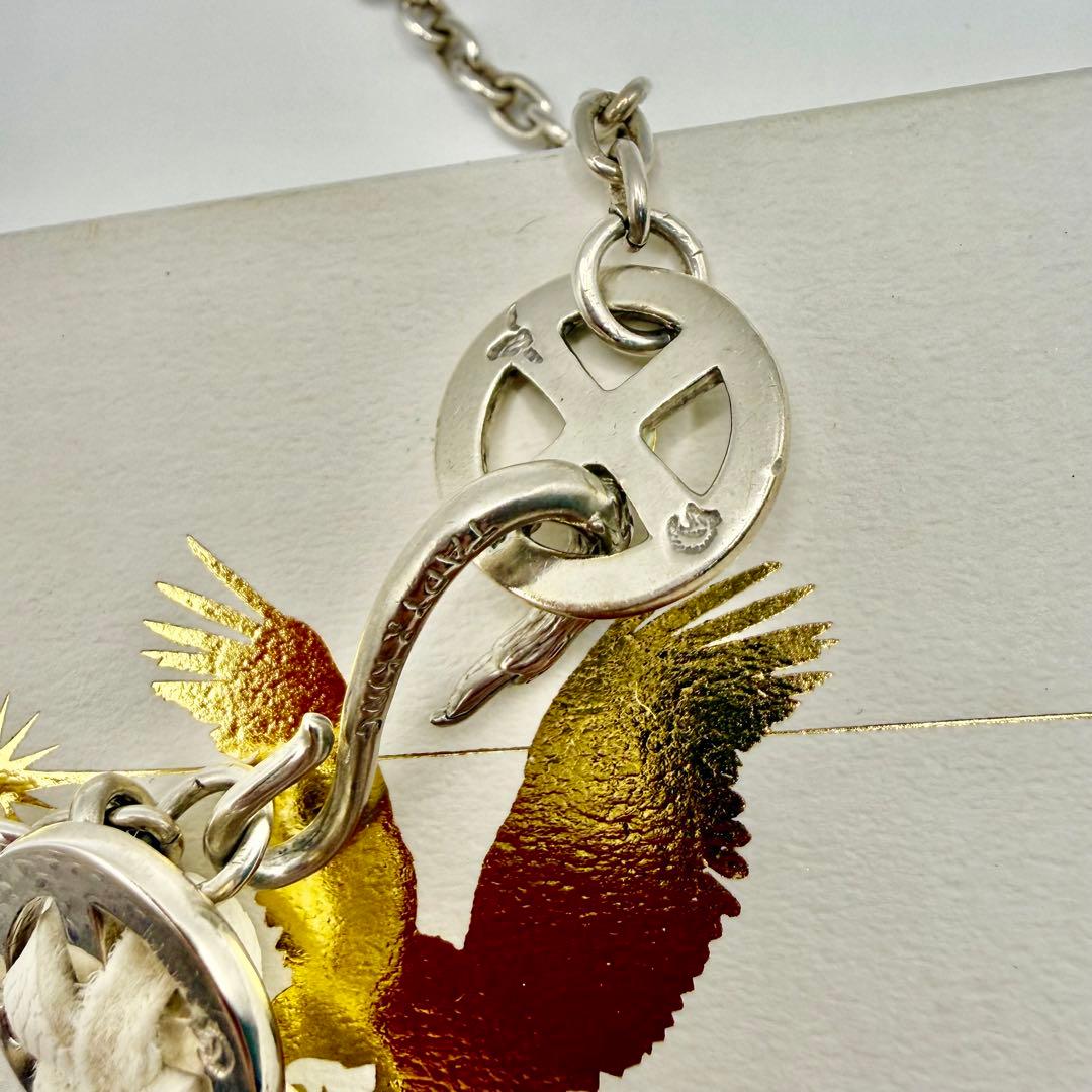 美品　タディ&キング　 SVフェザーGPウルフLL ホイール、ネックレスセット