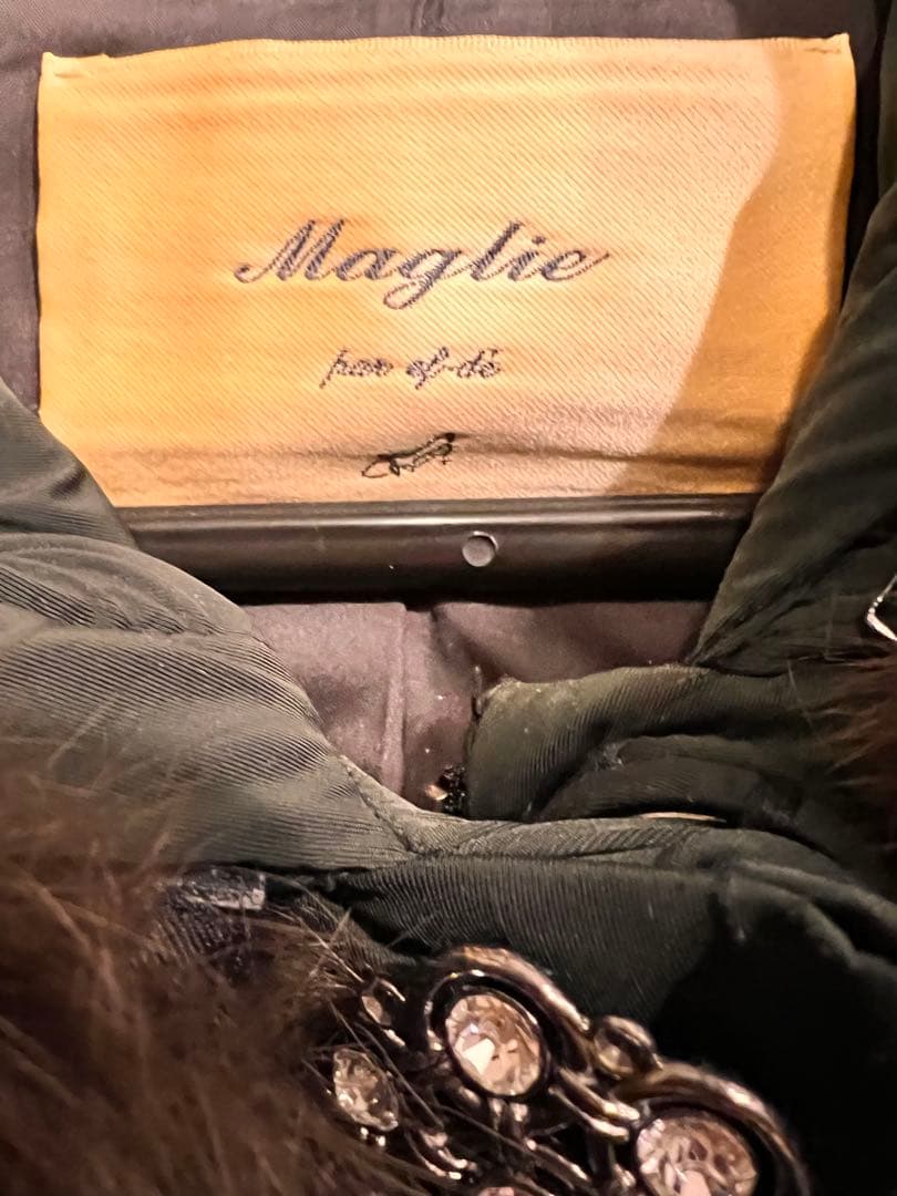 ef-de フォックスファー付　ダウンコート　11号