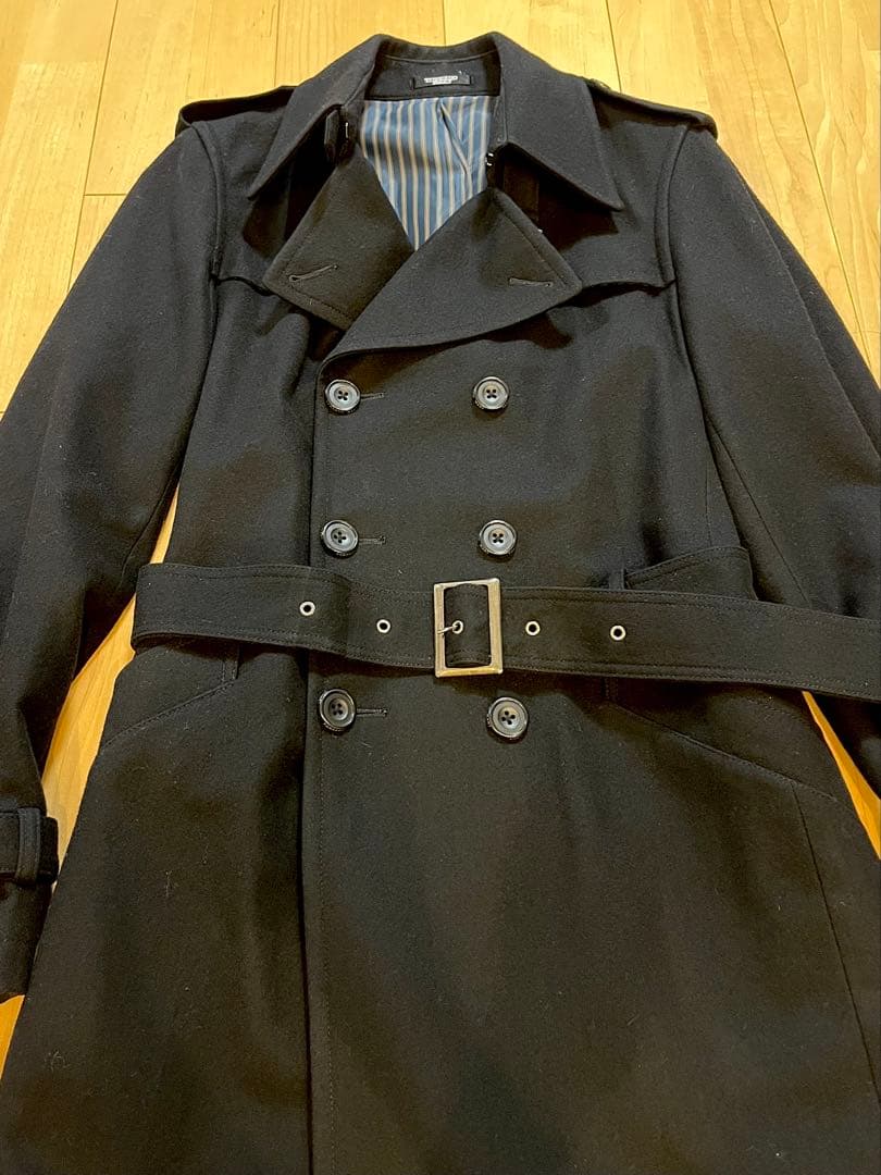 トルネードマート ダブルブレスト ロング丈 トレンチコート