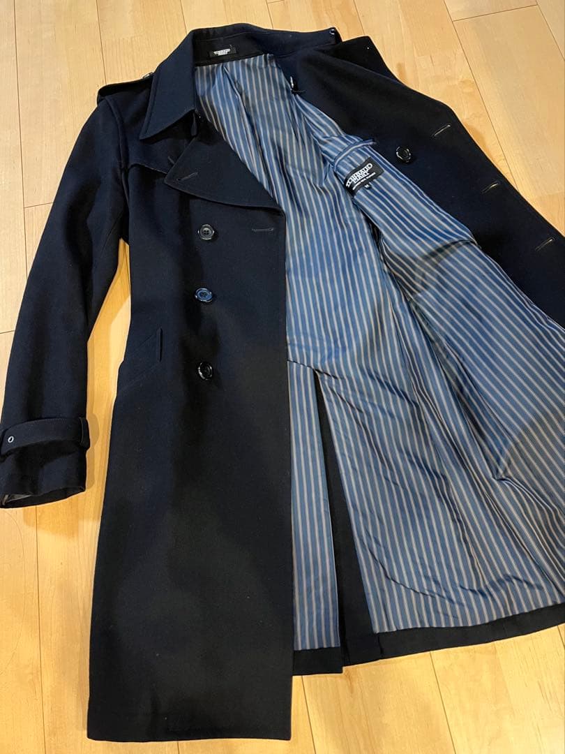トルネードマート ダブルブレスト ロング丈 トレンチコート