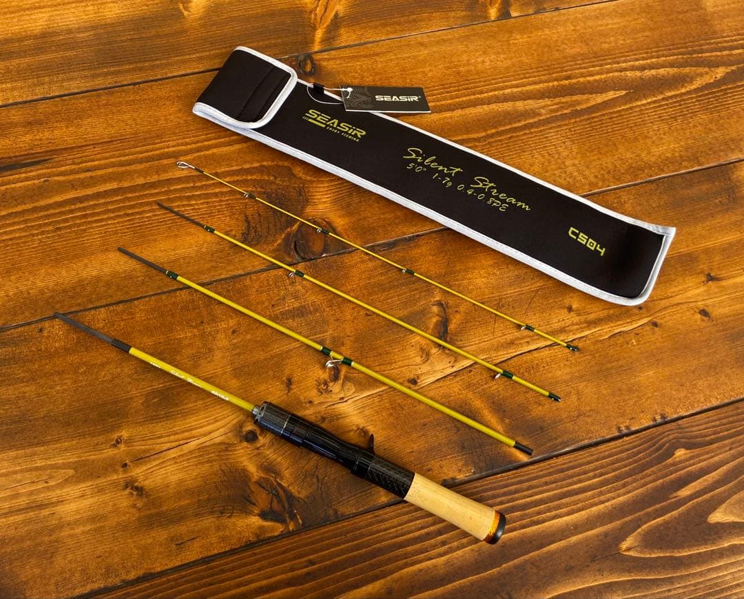 4ピース　ベイトロッド　トラウトロッド　山女魚　岩魚　パックロッド　渓流釣り