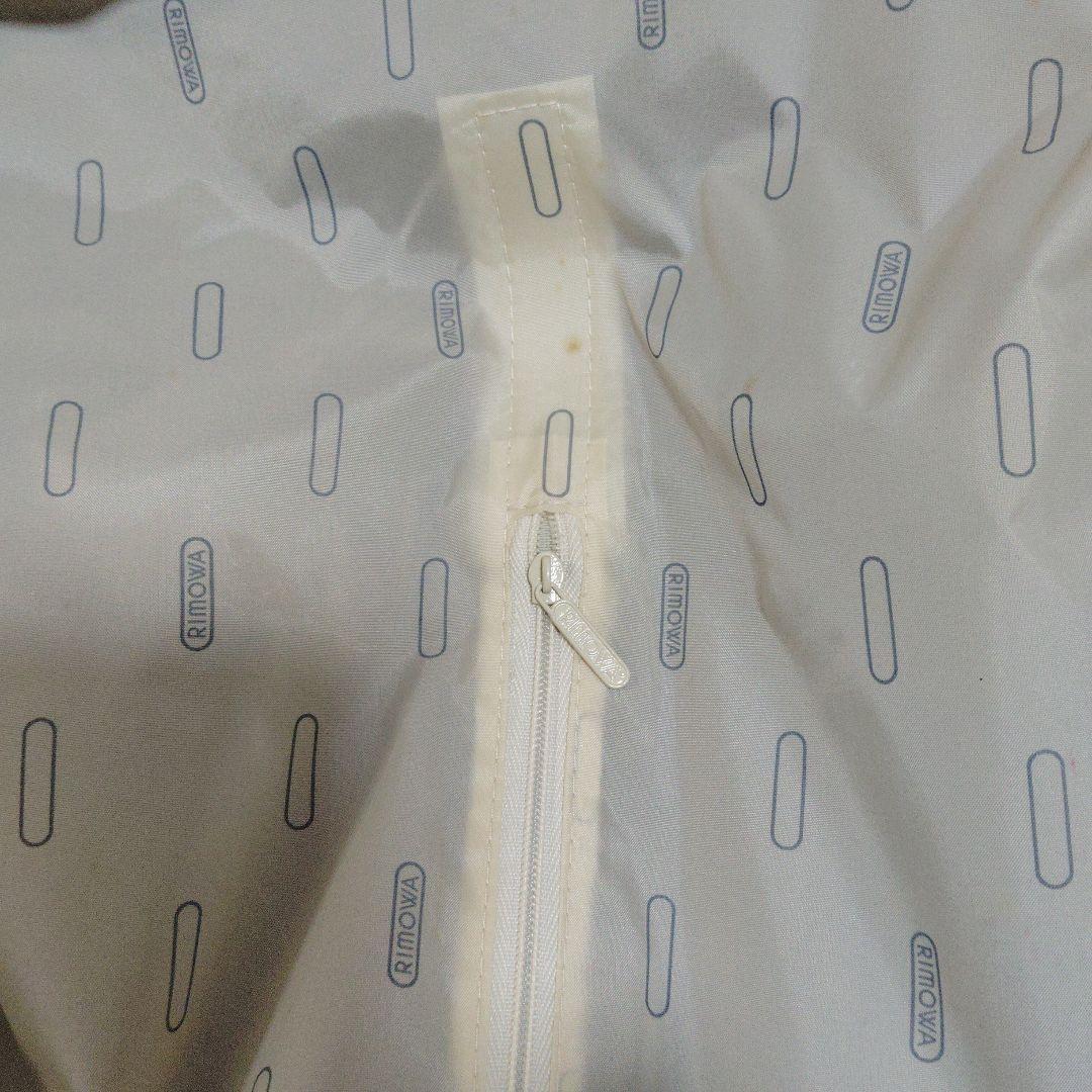 RIMOWAサルサエアー91リットル　ネイビー廃盤品　シール、ベルト付き