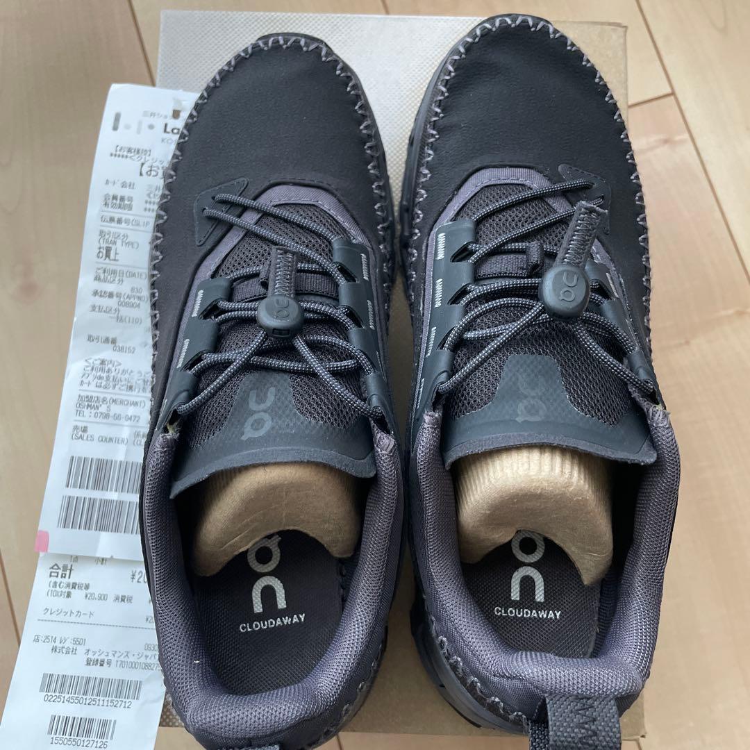 On Cloudaway ブラック スニーカー【24】美品【セール中】