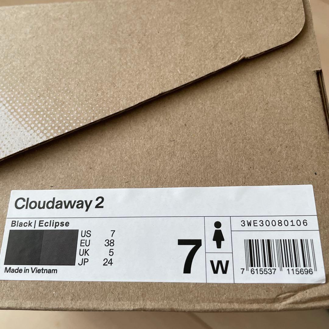 On Cloudaway ブラック スニーカー【24】美品【セール中】