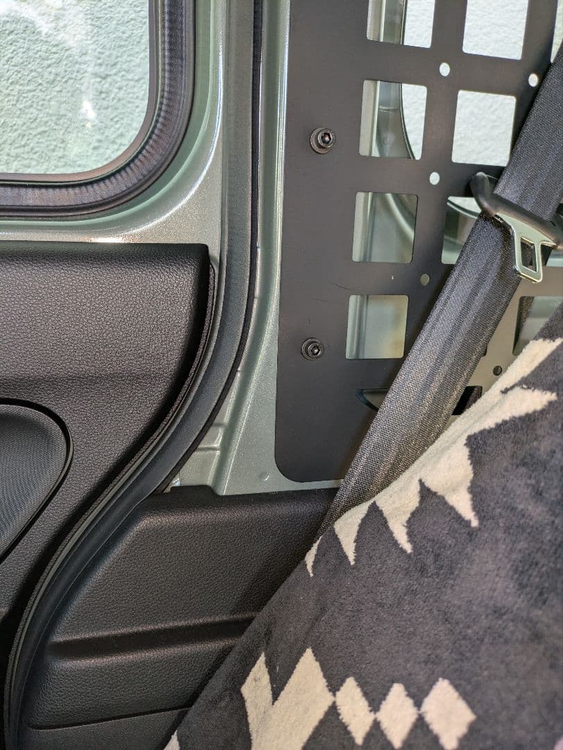 N-VAN インナーメッシュパネル 1.4ミリ 左右セット　無塗装品