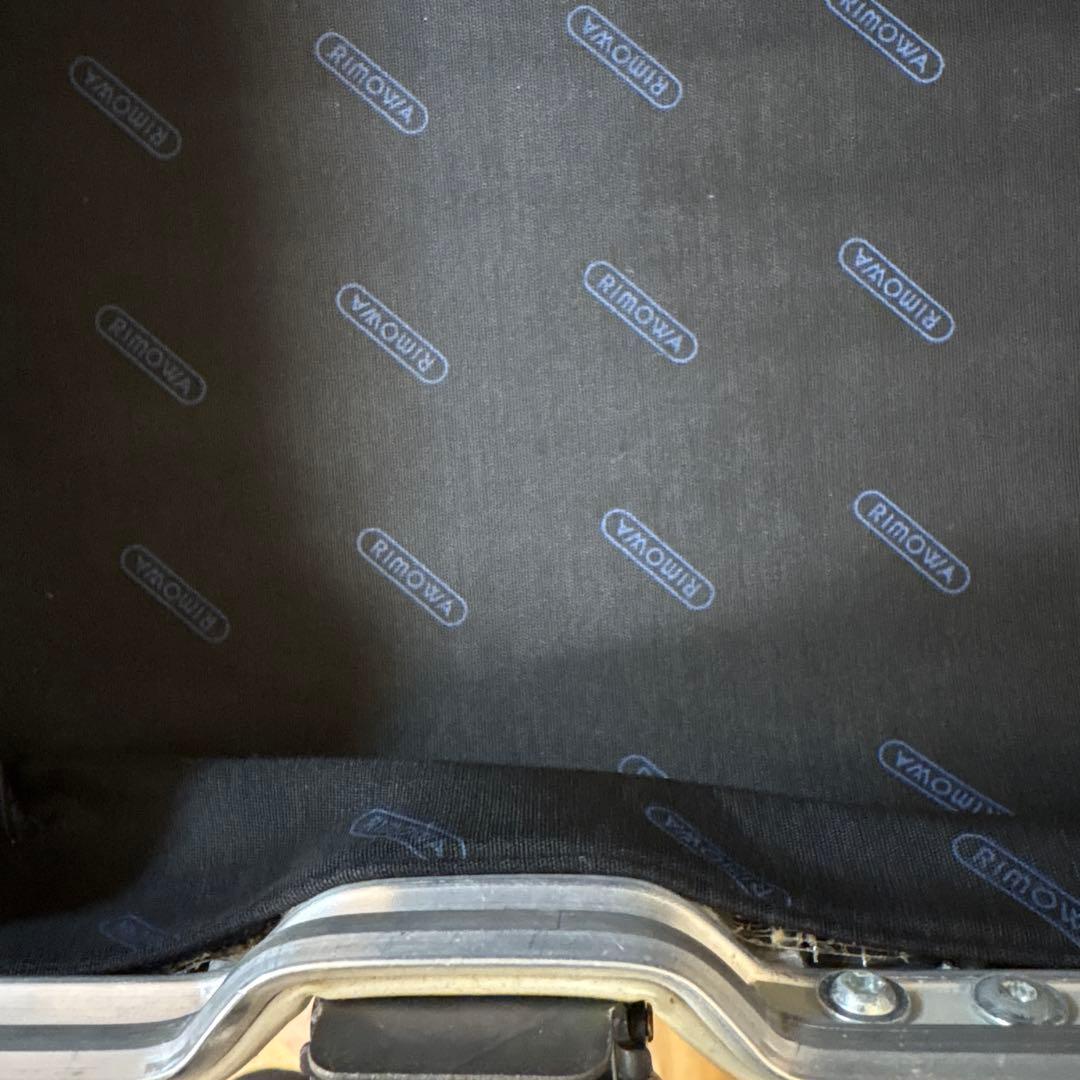 RIMOWA TOPAS 928.14 アタッシュケース 23L 青ロゴ