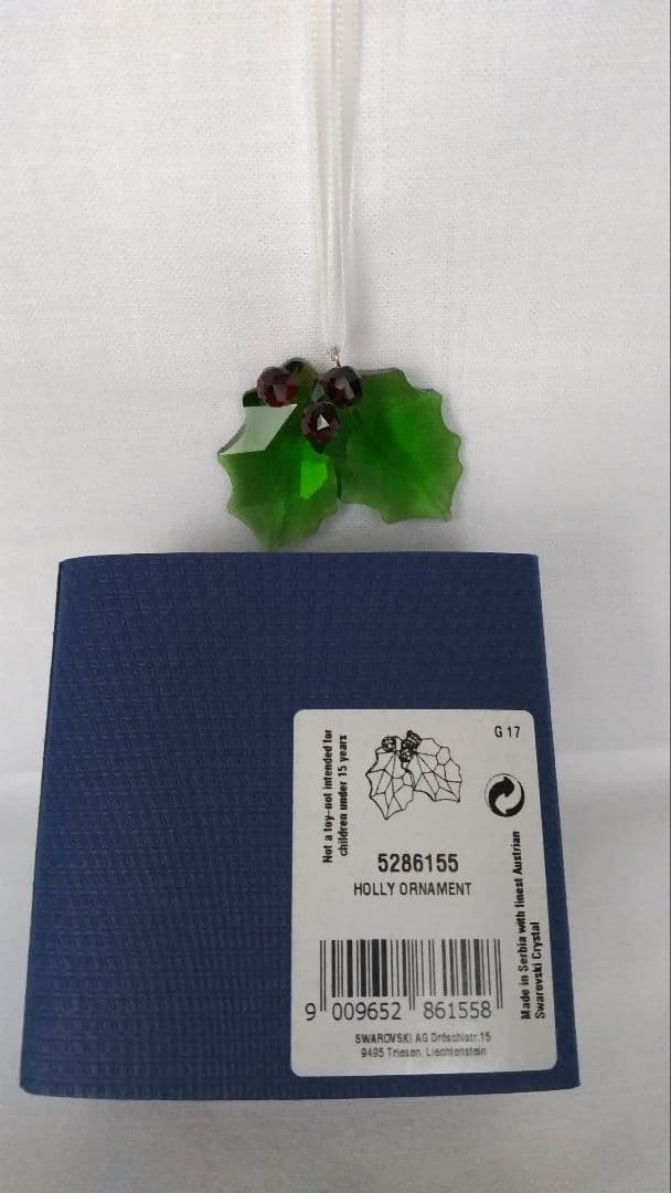 スワロフスキー置物、クリスマスオーナメント【21800円→19000円】値下げ。