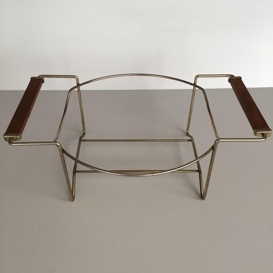 オールドパイレックス　ミキシングボウル　クレイジーデイジー　ハンドルラック付き