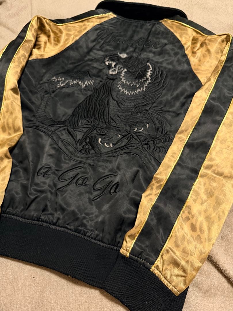 Yankee 虎 日本限定 スカジャン unisex vintage サテン