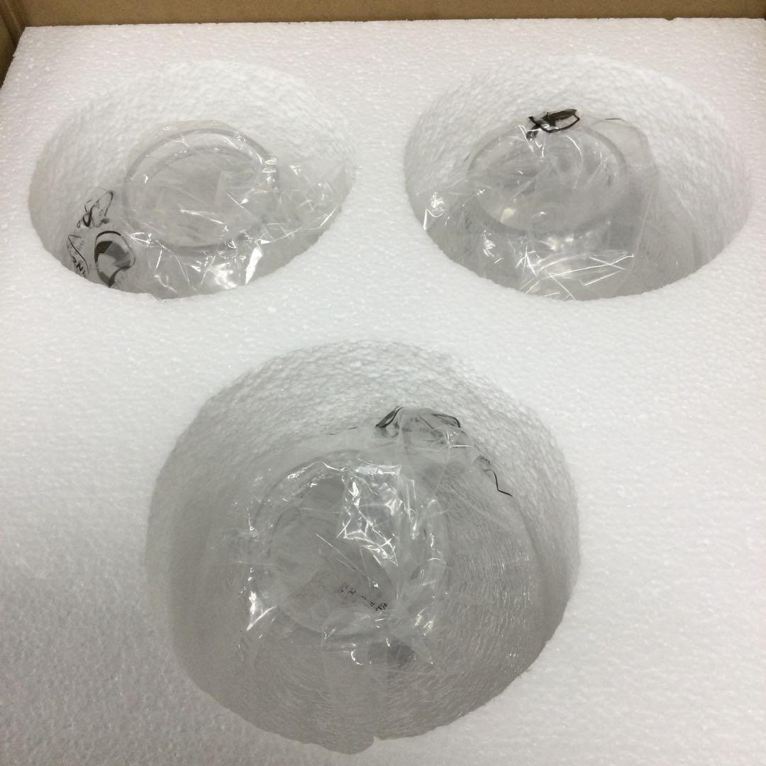 未使用 ペンダントライト 3灯 OV-045-3 クラック LED対応