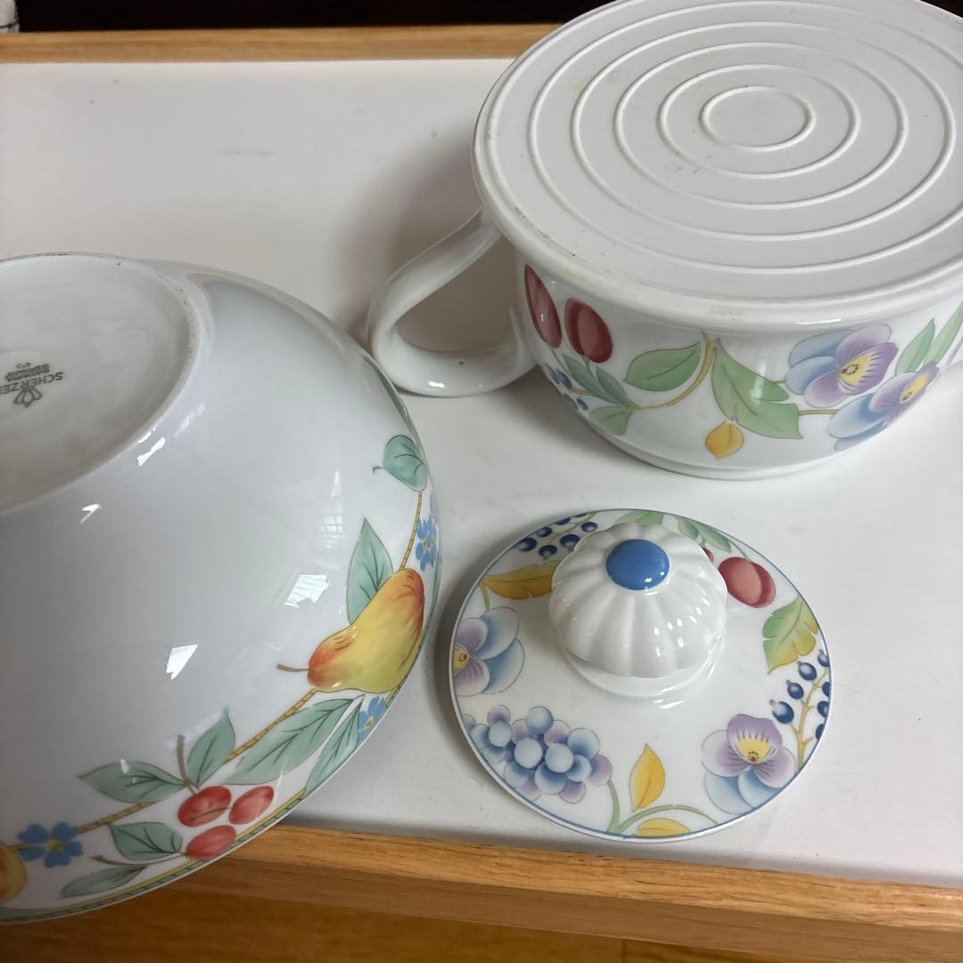 ドイツ製SCHERZER社サラダボール&ティーポット