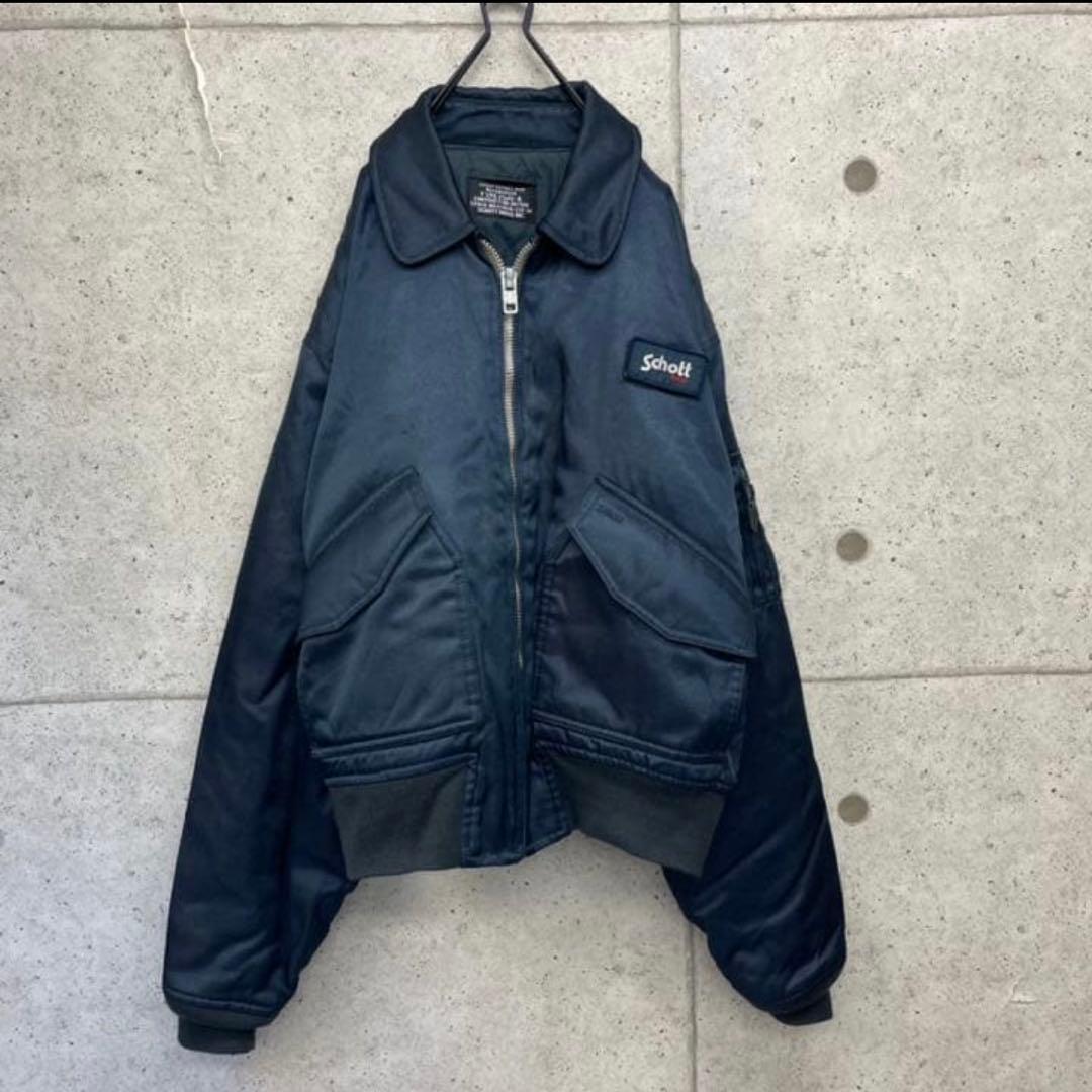 ★14★ SCHOOT (ショット) フライトジャケット　CWU-R