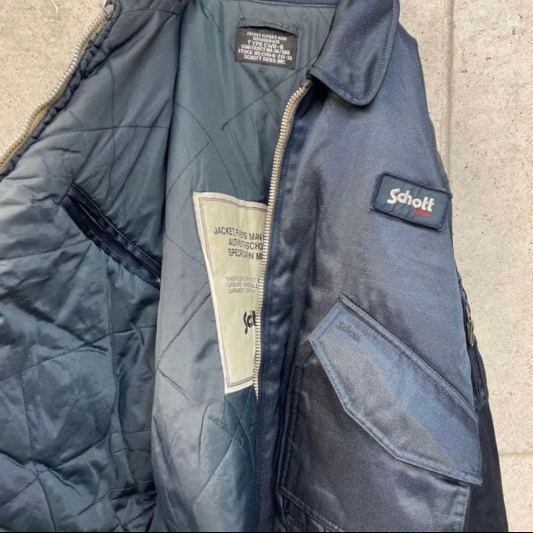 ★14★ SCHOOT (ショット) フライトジャケット　CWU-R