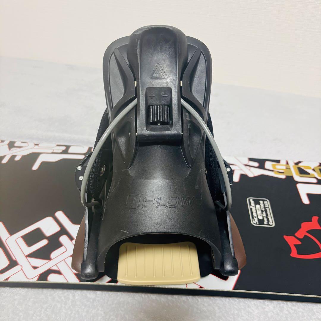 SCOOTER Flow 155cm スノーボード　スノボ　スキー　雪　セット