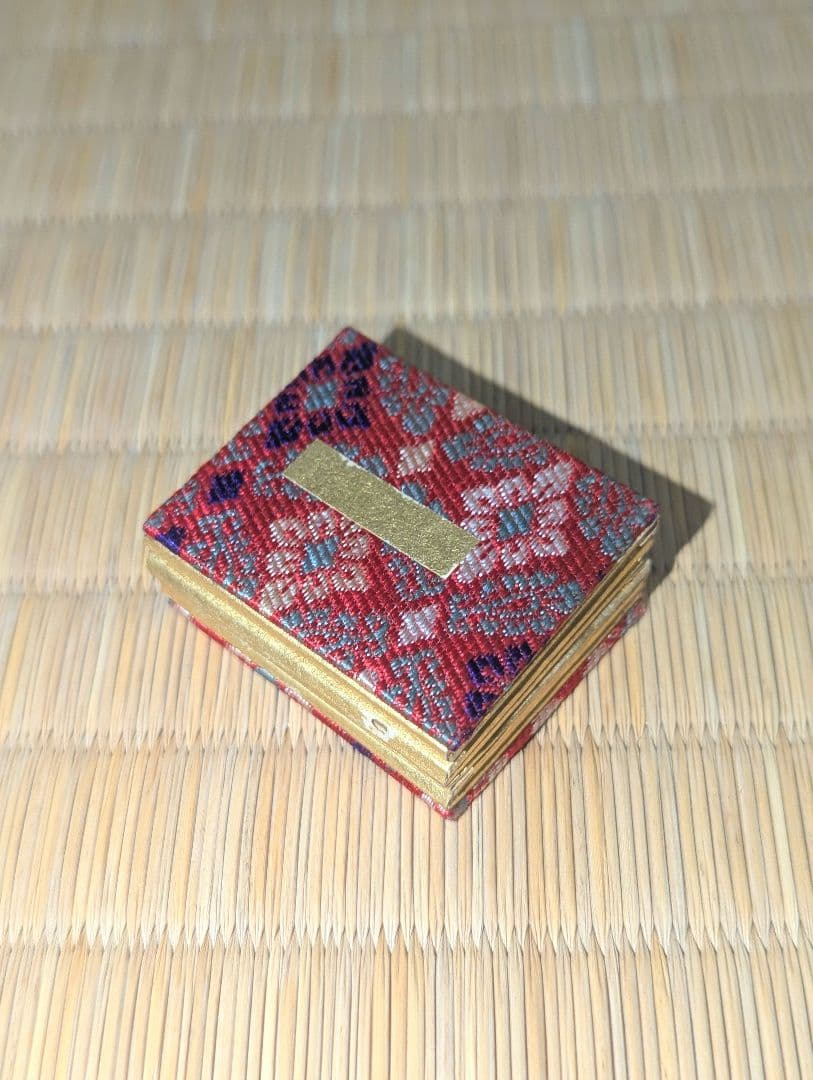 稀少！古い雛道具　花の絵の折り本