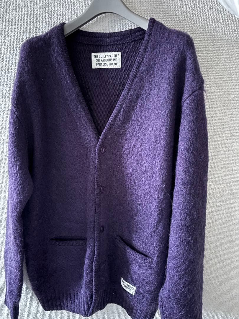 WACKOMARIA モヘアカーディガン Mサイズ ワコマリア